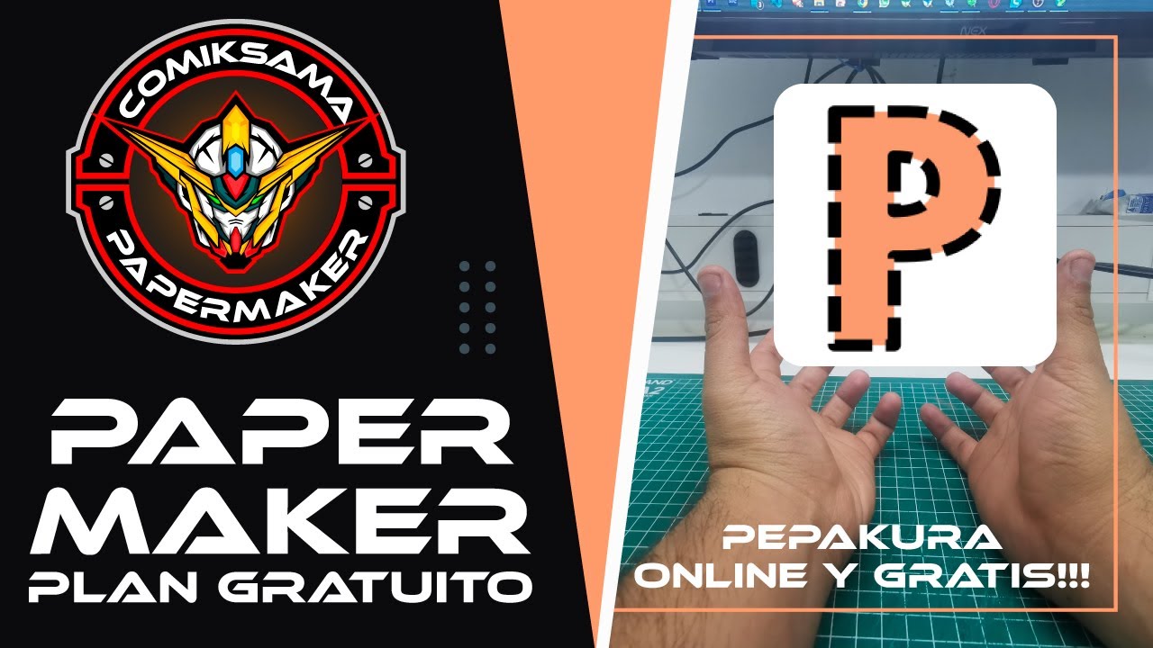PAPER MAKER - El Pepakura Online y GRATIS!!!!