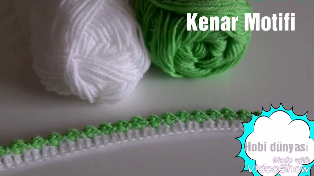 Bebek battaniyesi Kenar oyası yapımı.( Kolay battaniye kenarı yapımı )