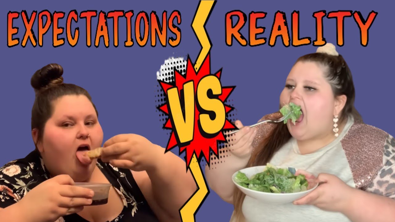 What Ambie eats vs what she wants us to THINK she eats 
