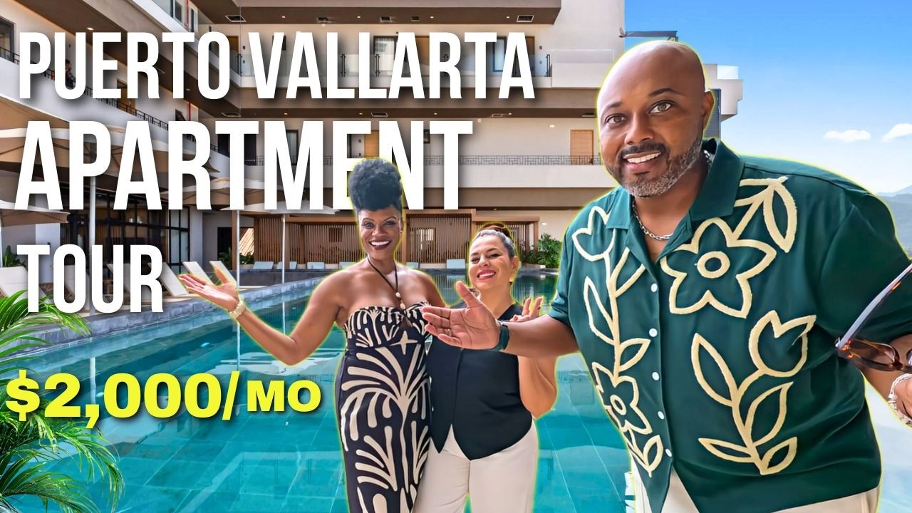 $2,000 Puerto Vallarta Apartment Tour | Perfect for Black American Expats