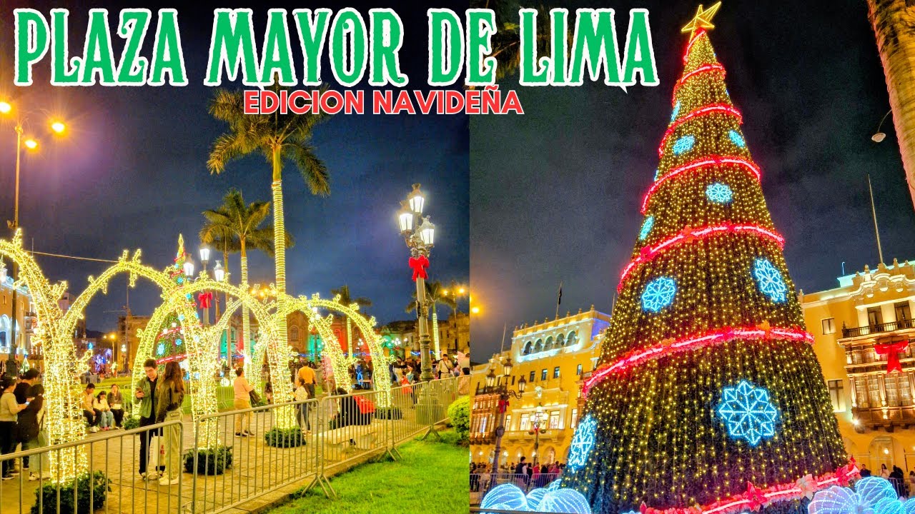 TOUR NAVIDEÑO EN LA PLAZA MAYOR DE LIMA 2025