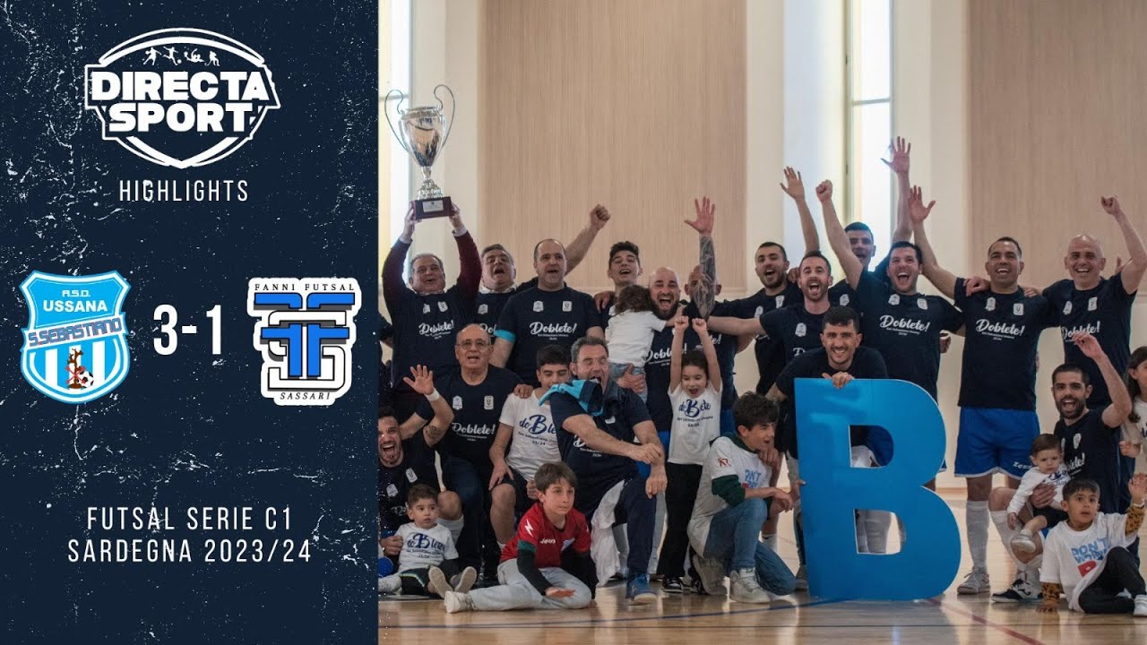 Futsal C1M - San Sebastiano Ussana-Fanni Futsal Sassari  3-1 (Highlights)