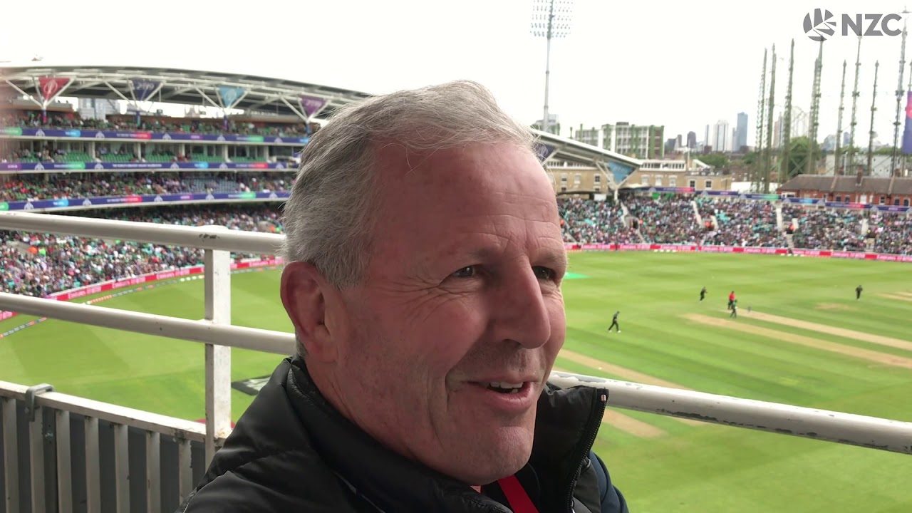 All Blacks legend Sean Fitzpatrick gives his Cricket World Cup 2019 thoughts at The Oval, London