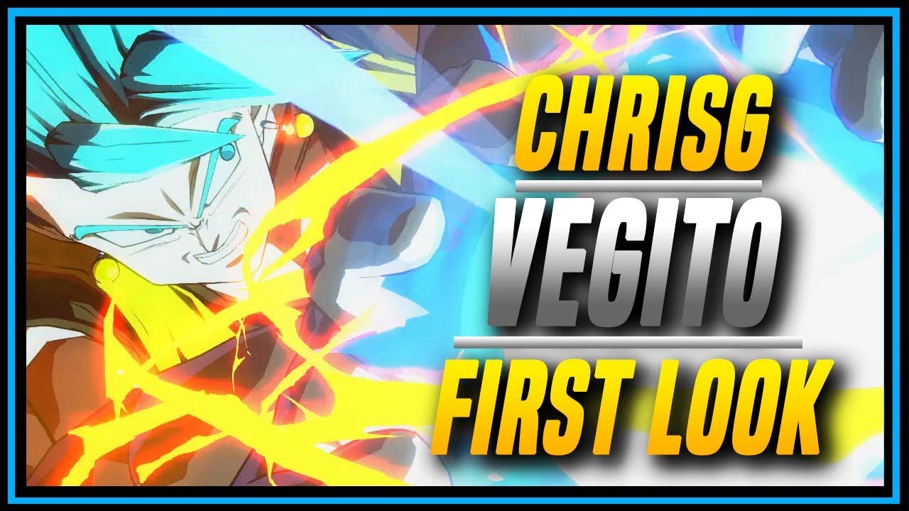 DBFZ ➤ ChrisG First Look Vegito And Zamasu [ DragonBall FighterZ ]