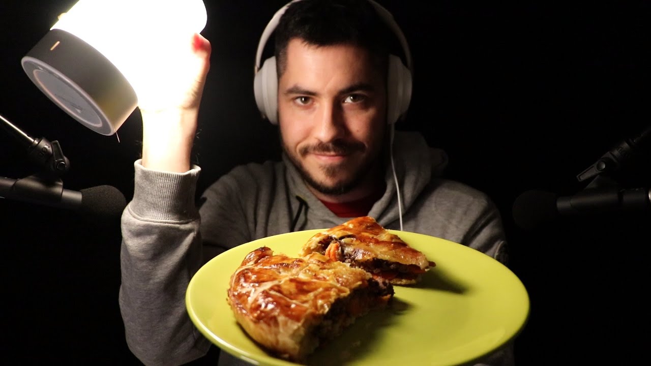 ASMR MUKBANG Degustation tourte au boeuf maison