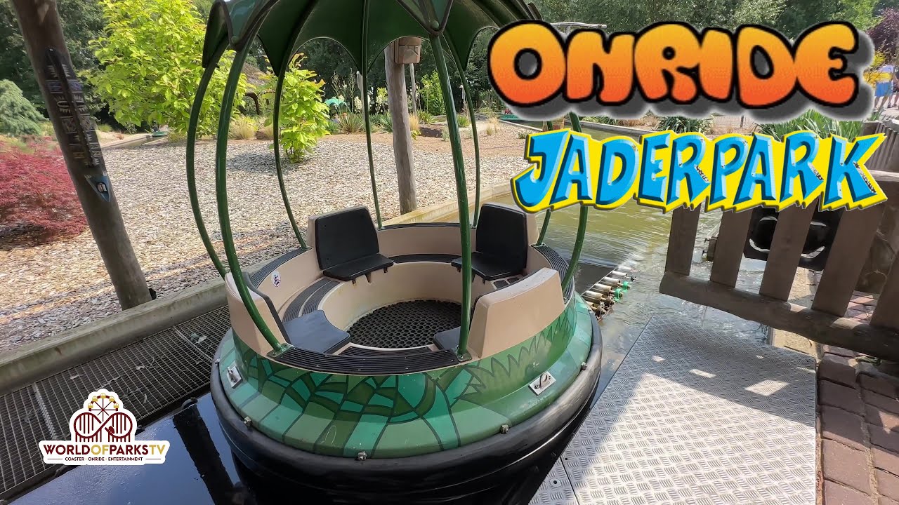 Jaderpark – Rundbootfahrt - Mowglis Flussfahrt (Onride POV) Tier- und Freizeitpark an der Nordsee