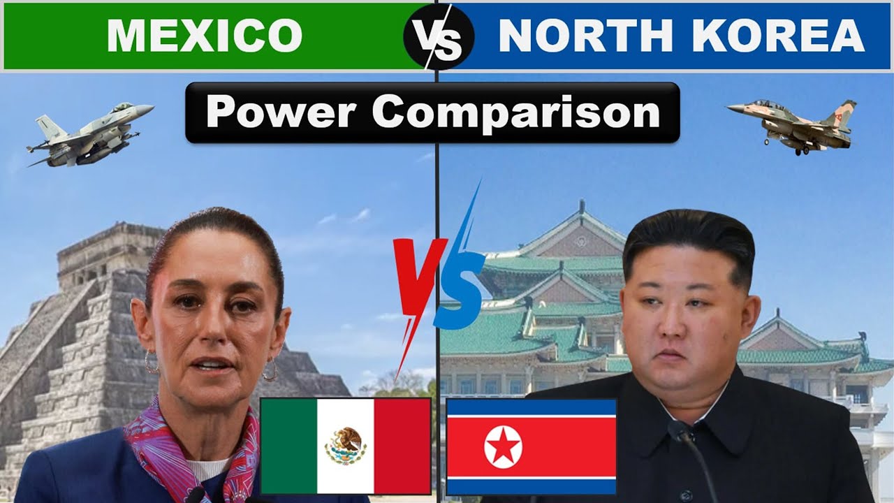 Mexico vs North Korea Military Strength Comparison 2025