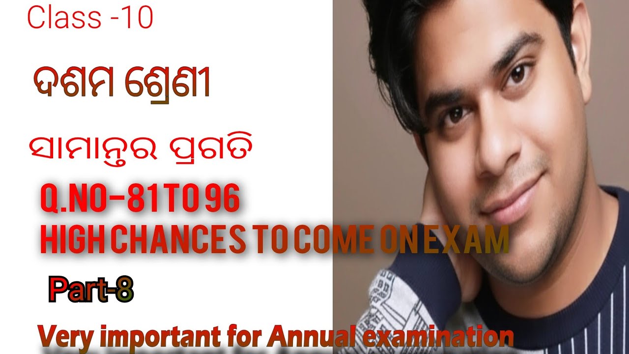 Class 10 Algebra | Samantara Pragati (AP) Important MCQs 2026 | Annual Exam Preparation | part-8