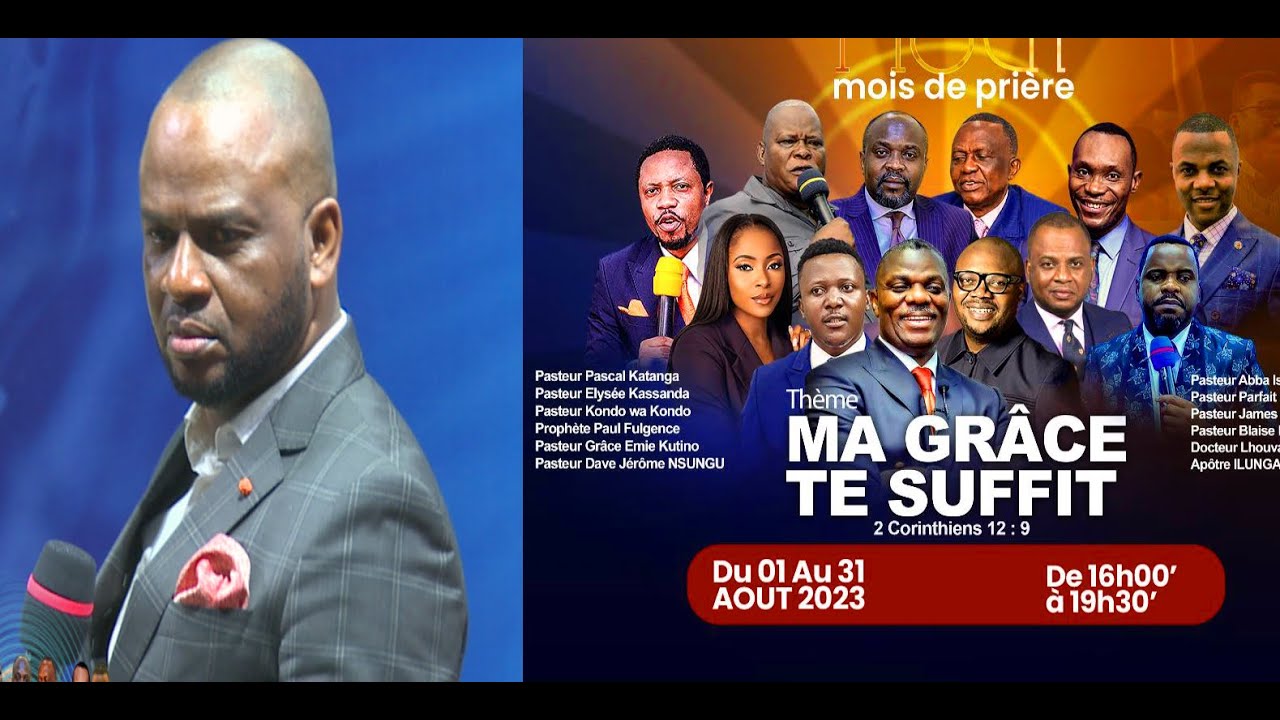 MOIS DE PRIERE- MA GRACE TE SUFFIT / Avec Docteur. Lhouva EKAOLA