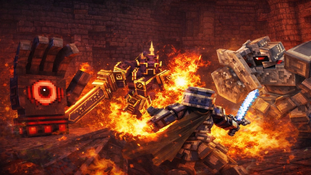 Ignis Destroyed Me… Nether Gauntlet & Wroughtnaut Fight | Medieval Minecraft