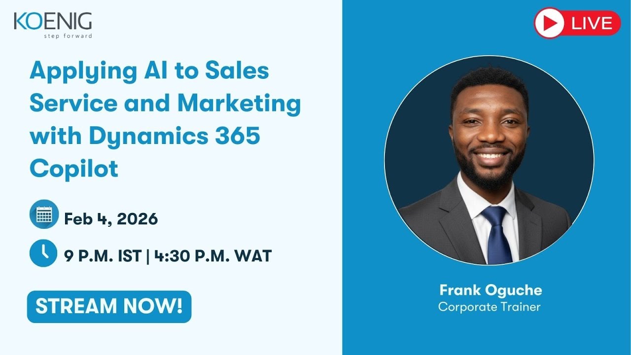 Applying AI to Sales Service and Marketing with Dynamics 365 Copilot