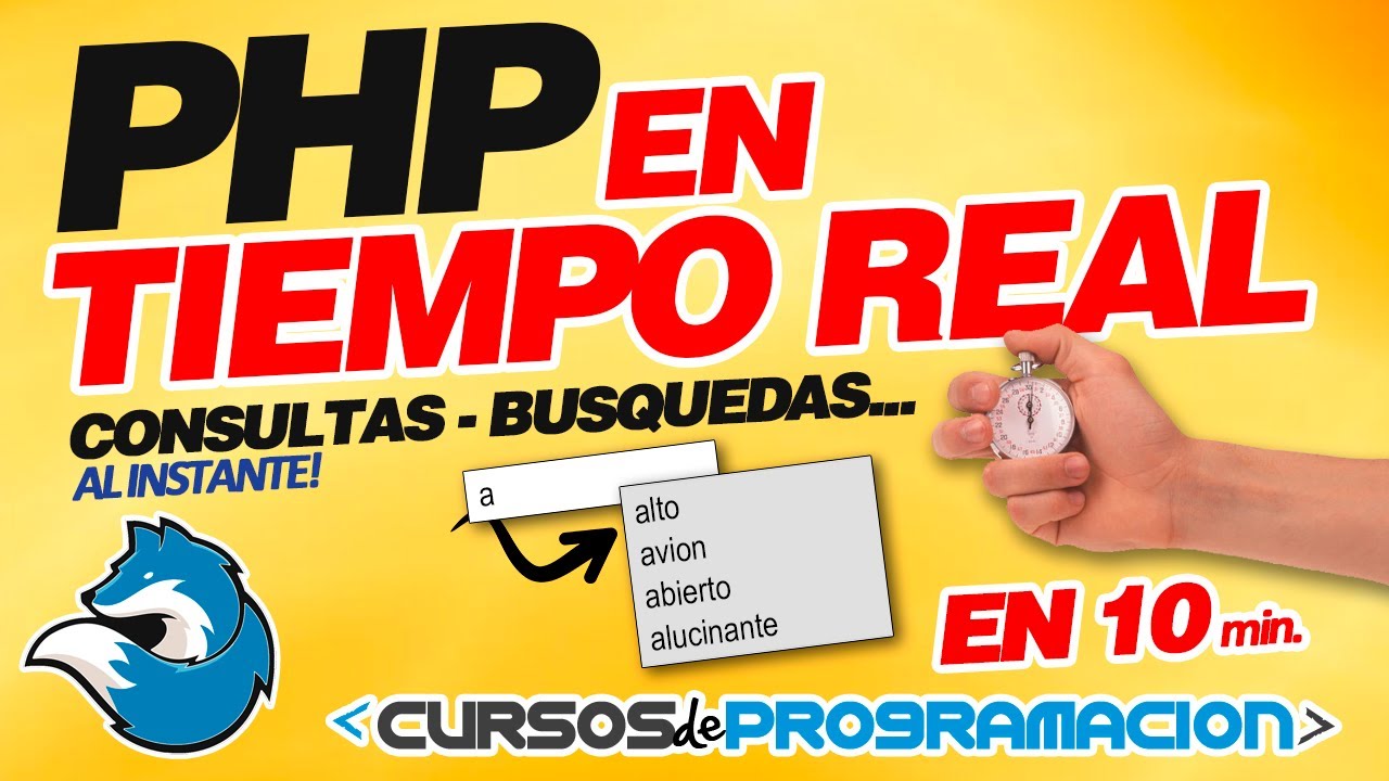 BUSCADOR PHP MySQL en Tiempo REAL
