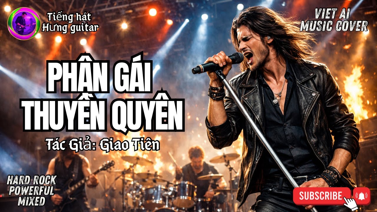 PHẬN GÁI THUYỀN QUYÊN | POWERFUL HARD ROCK MIXED