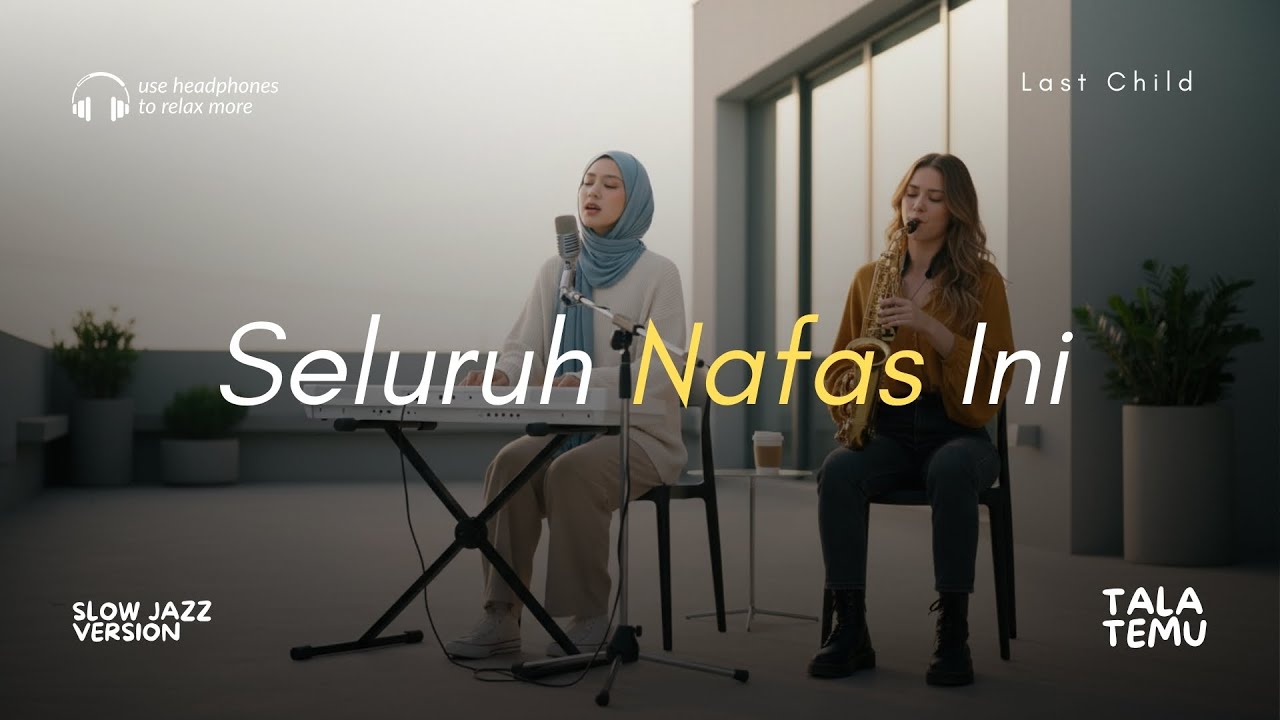 POV: Definisi mengikhlaskan paling dalam.... 🎷🥀| Seluruh Nafas Ini - Last Child (Slow Jazz Version)