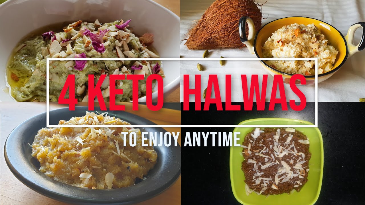 4 Keto Halwas to Enjoy While at Home!