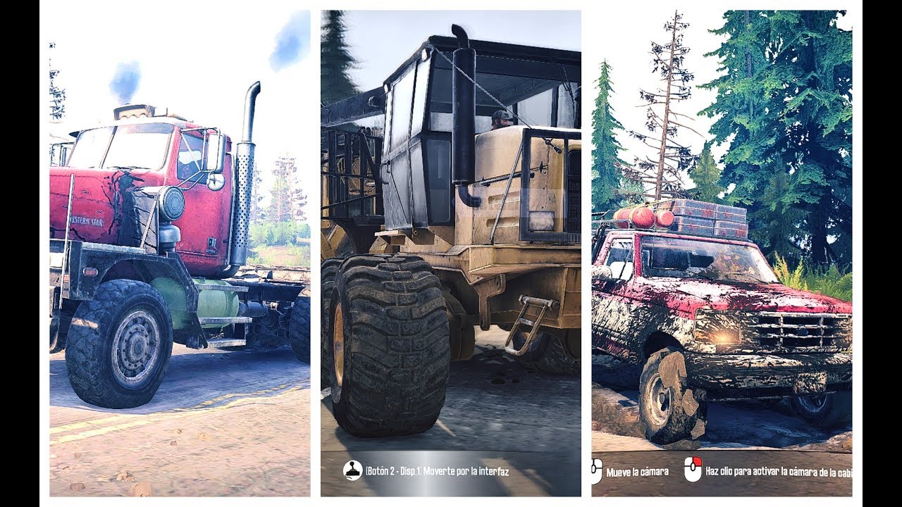 Spintires MudRunner DLC American Wilds All Vehiculos  |YanRed