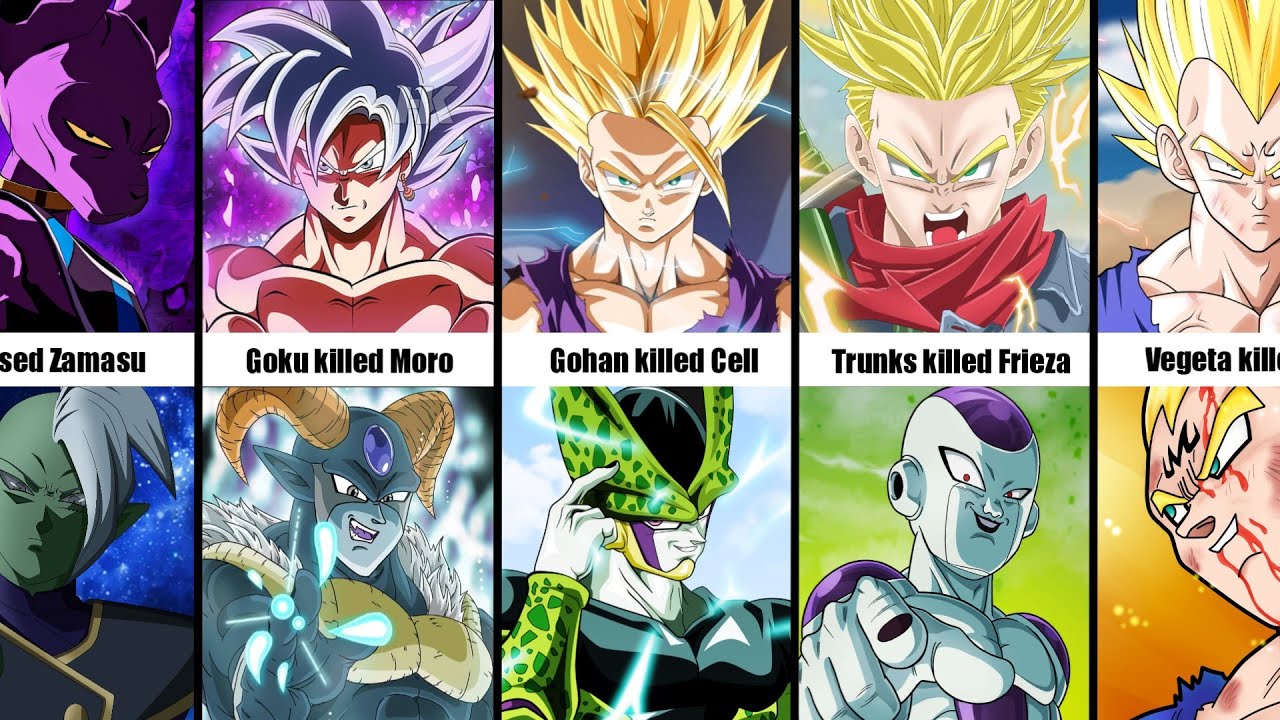 Who Killed Whom in Dragon ball