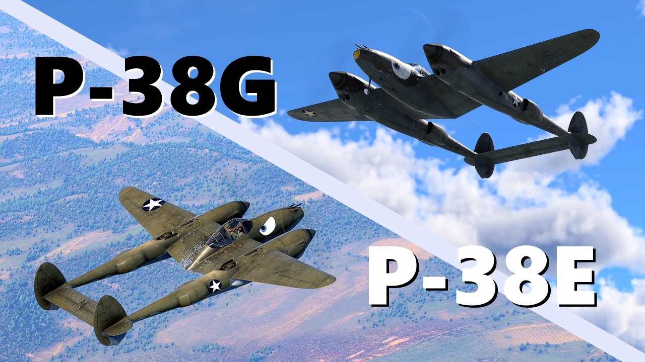 One is Trash, One is Treasure | P-38E / P-38G Review