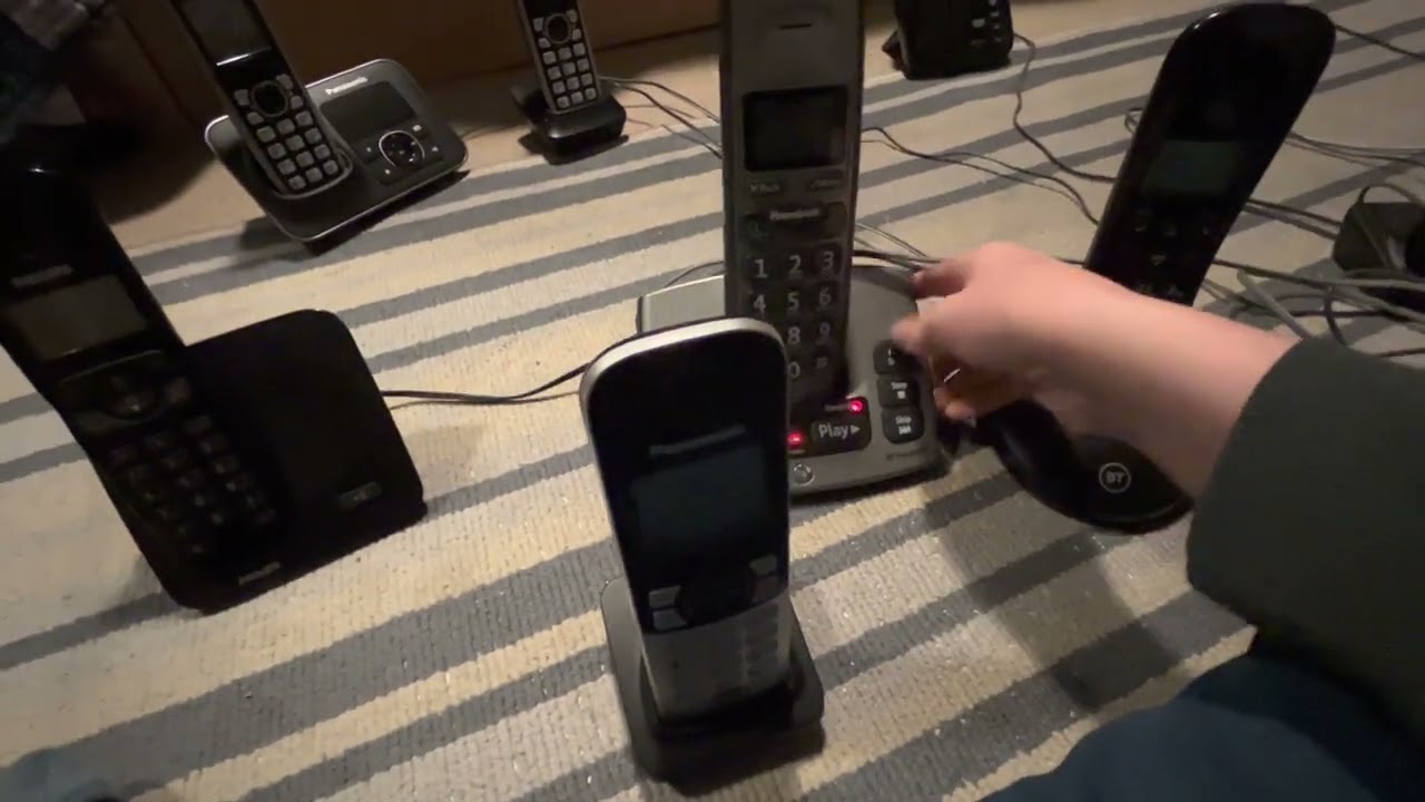 Working cordless phone collection