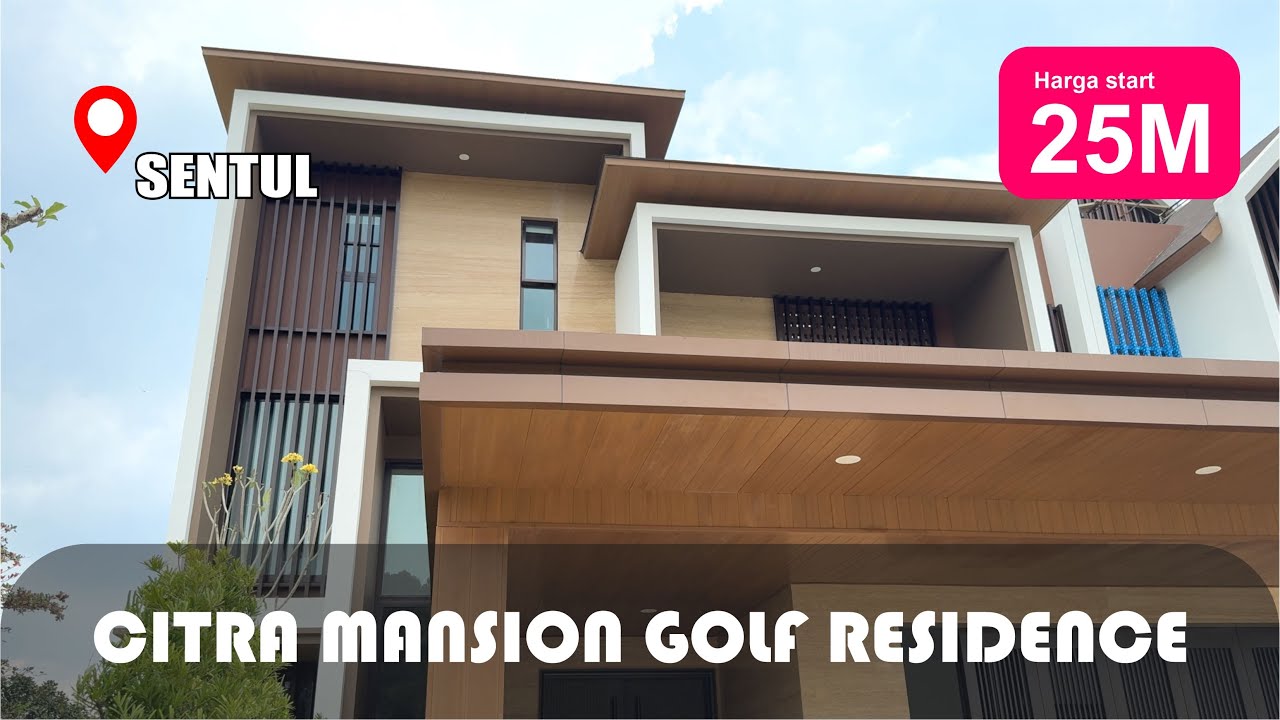 Citra Mansion Golf Residence Sentul Tour Show Unit 15x40