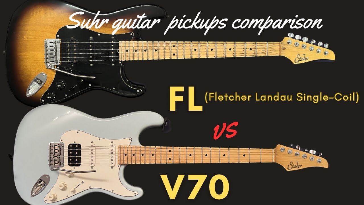 Suhr Guitar Pickups Showdown: V70 vs. FL + SSV | Tone Test and Comparison