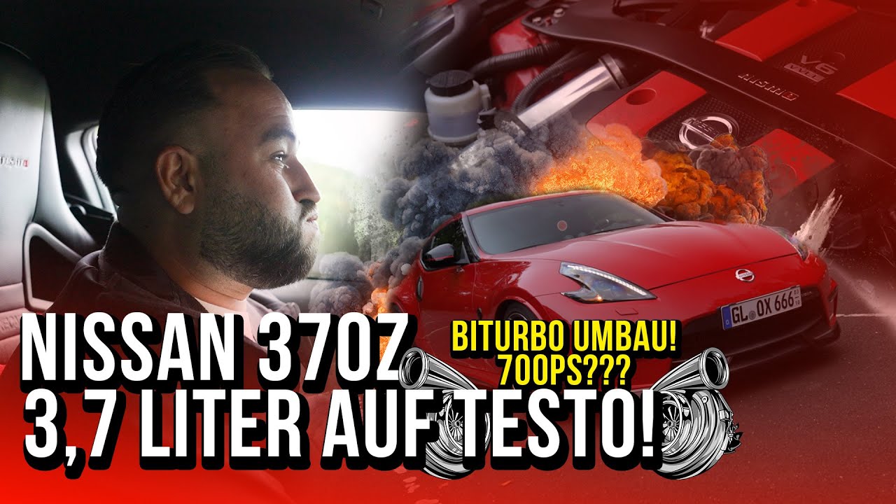 Sooo Krank 🤒 | Nissan 370z Biturbo umbau mit 700PS??? I Harun fährt I ASG Remscheid