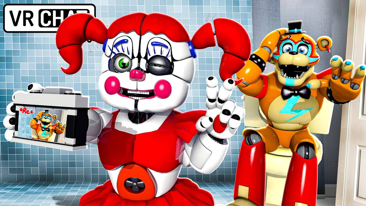 Day in the LIFE of CIRCUS BABY in VRCHAT