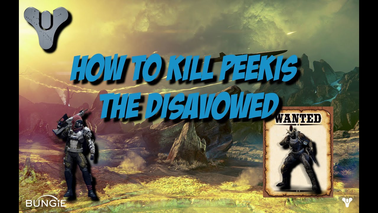 Destiny - Queens Wrath - How to kill Peekis, the Disavowed