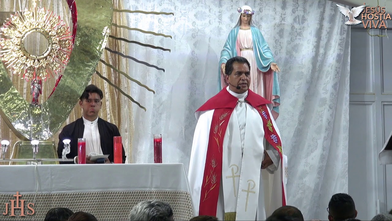 HORA SANTA EN VIVO  VIERNES 1 DE NOVIEMBRE DEL 2019 PADRE CHUY