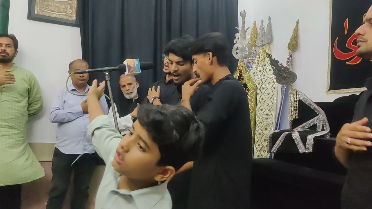 Janab Kamil Naqvi sb Ashra e Majalis
