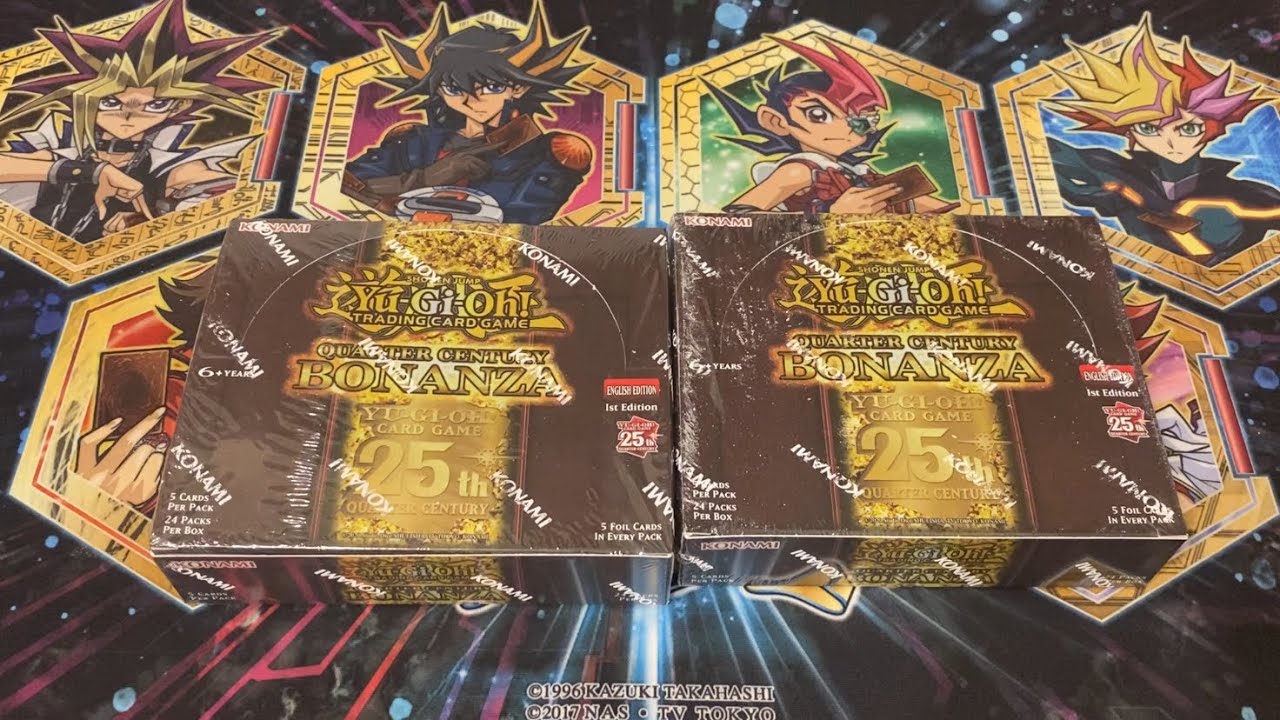 Yugioh Quarter Century Bonanza Opening