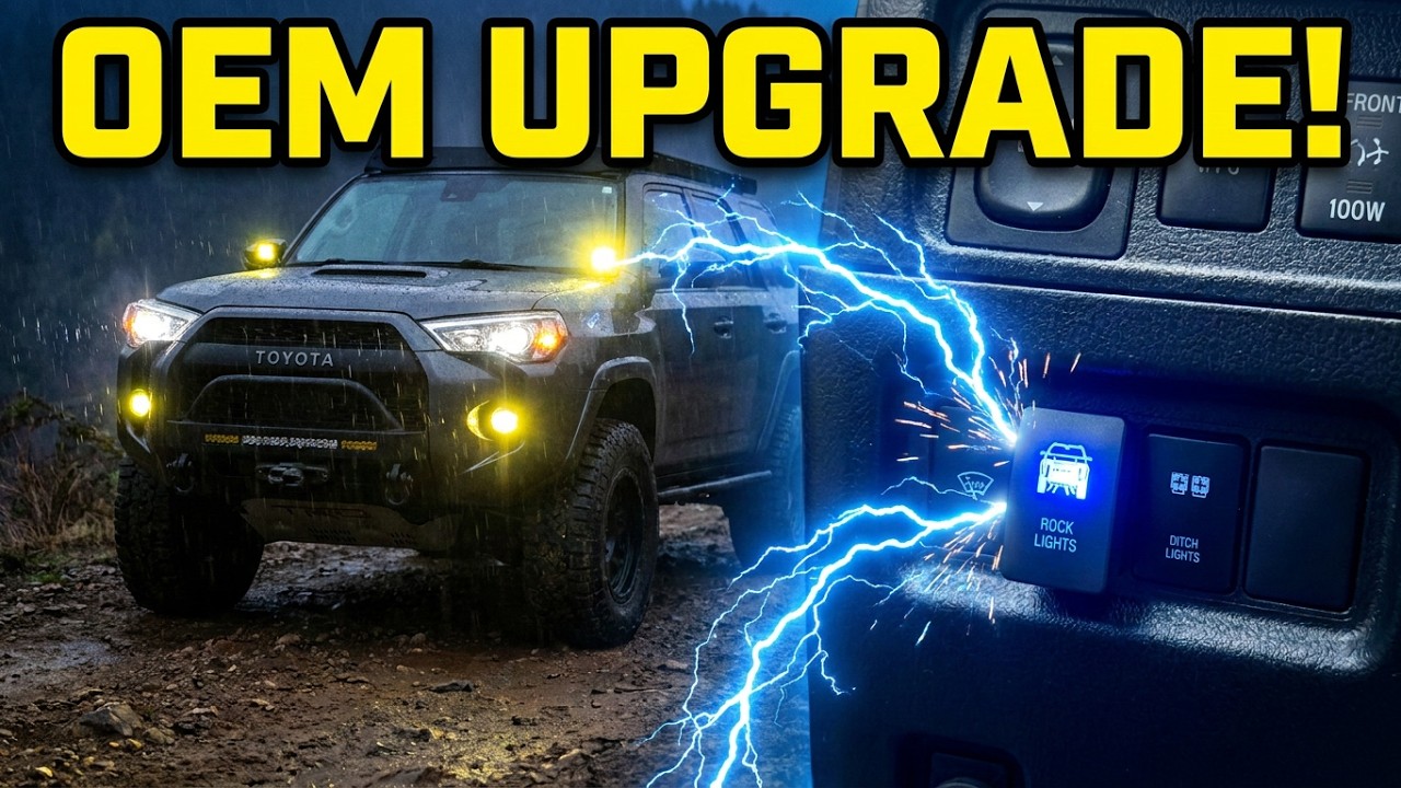 How to Install OEM Switch for 5th Gen 4Runner