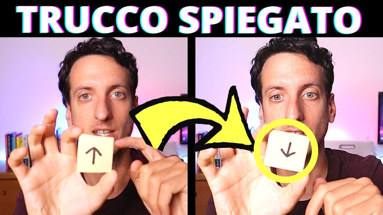 SPIEGAZIONE TRUCCO MAGIA ILLUSIONE *facilissimo* #Shorts