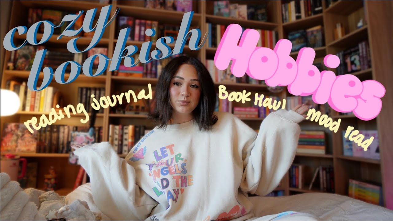 doing cozy bookish hobbies ⭐️ reading journal, mini book haul, mood reading + audiobooking & more!