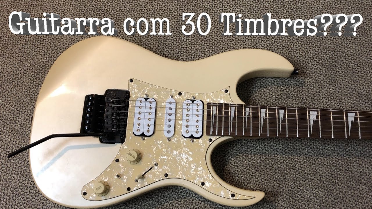 Guitarra com 30 Timbres!!! Renatinho Stauros