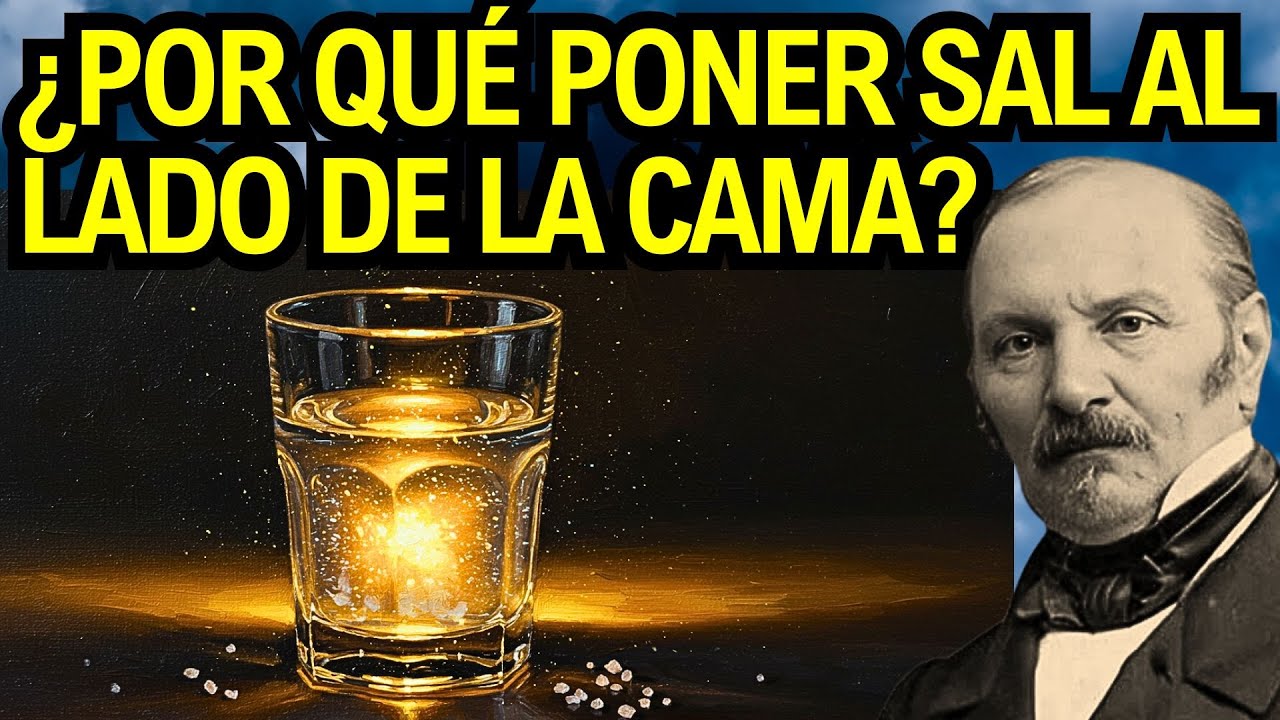 El Misterio del Vaso con Sal: La Técnica de Allan Kardec para Proteger tu Alma al Dormir