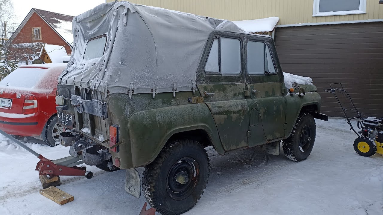 УАЗ 469 С ХРАНЕНИЯ. ЗАВЕДЁТСЯ?