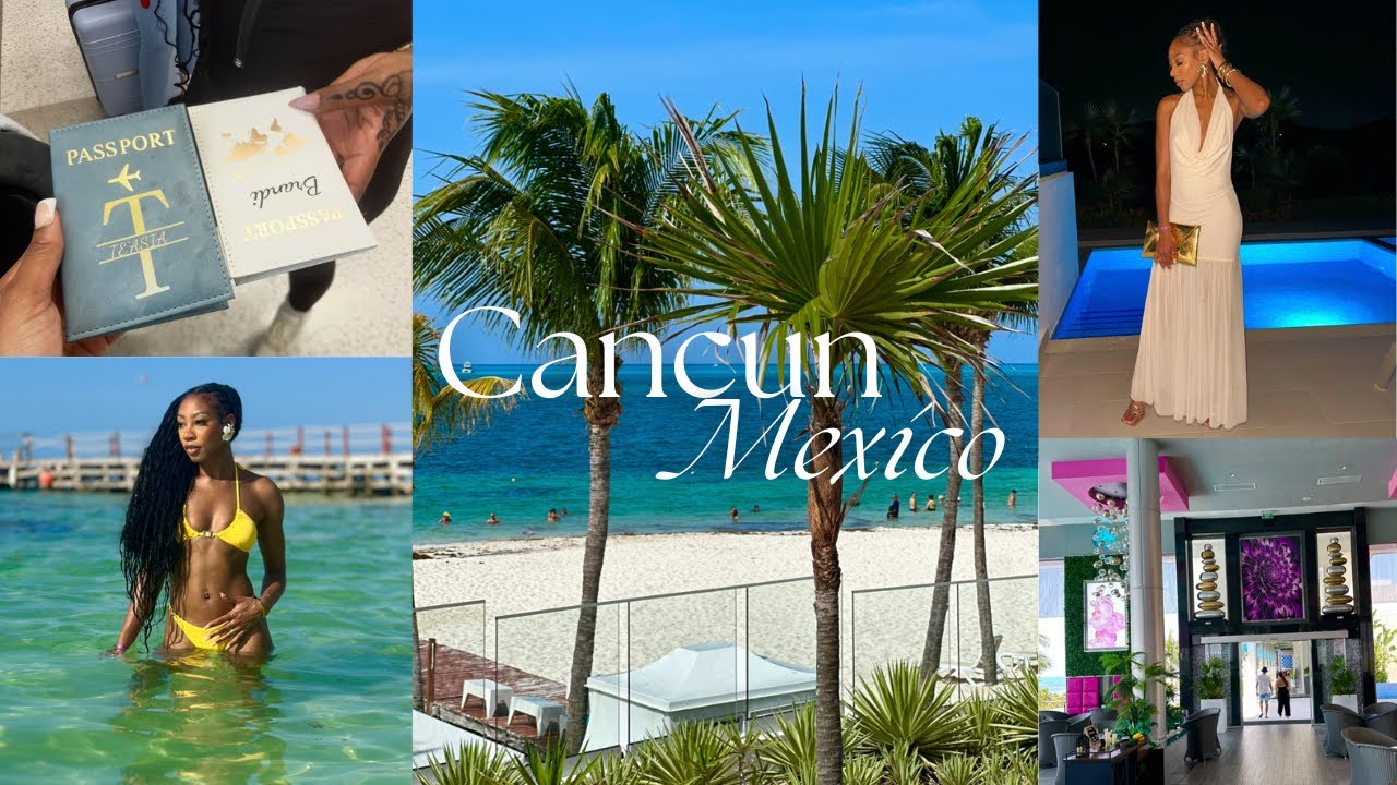 CANCUN, MEXICO VLOG | ALL INCLUSIVE RESORT| BOAT PARTY | CRASH OUT?? & More