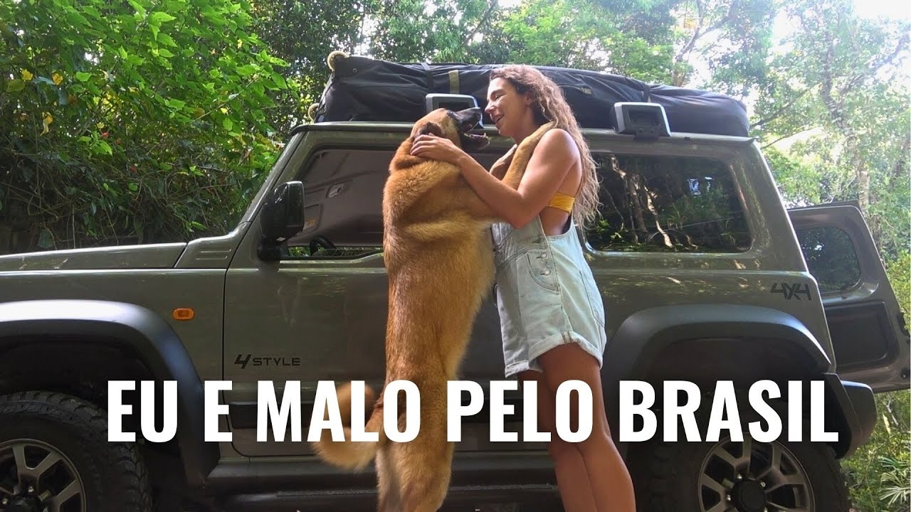 VIAJANDO DE CARRO SOZINHA COM MEU CACHORRO PELO BRASIL! O In&iacute;cio da viagem