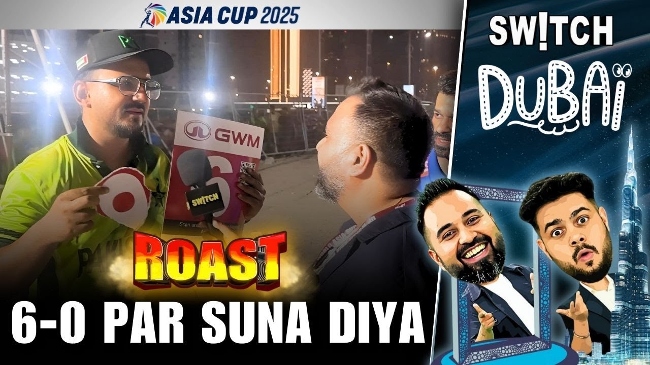 ROAST | 6-0 hi karte re gaye pakistani bas | Asia Cup 2025 | Cricket | IND vs PAK | Fan Reaction
