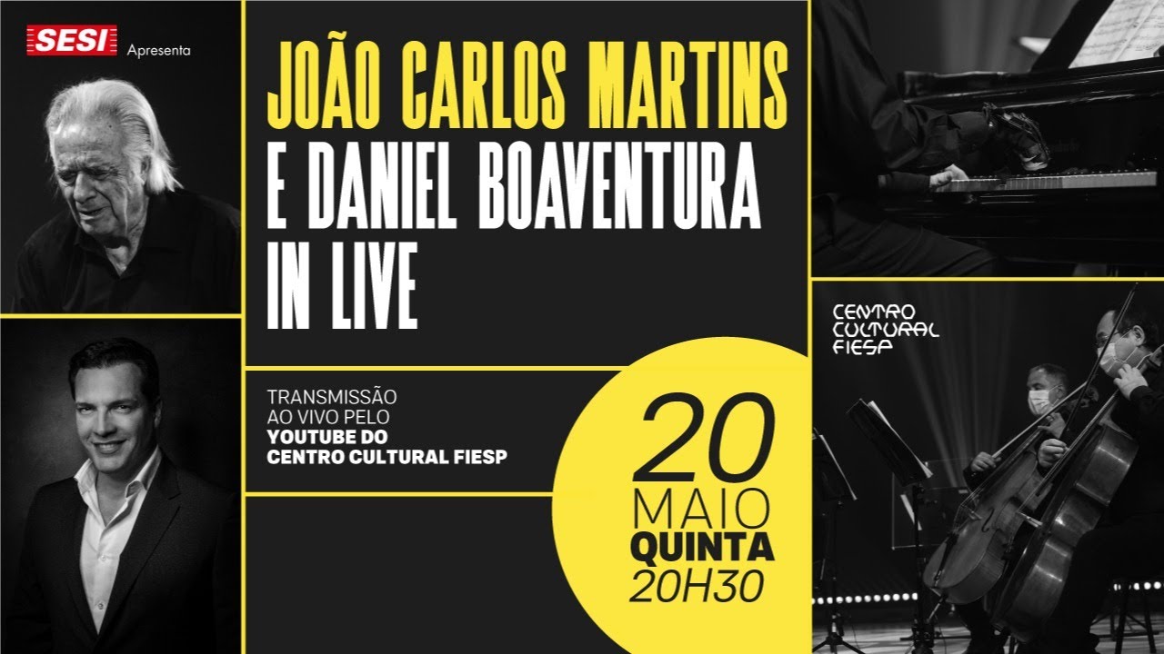 João Carlos Martins e Daniel Boaventura in Live