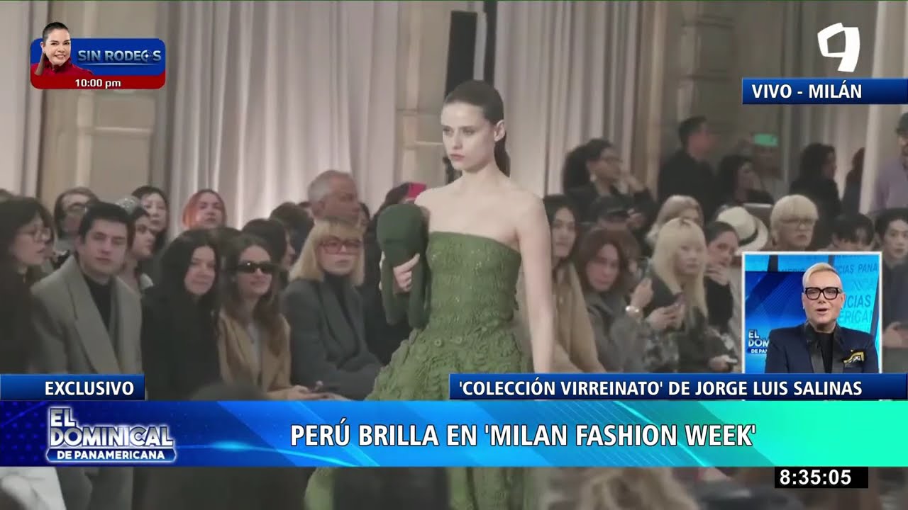 Perú brilla en el Milan Fashion Week con colección 