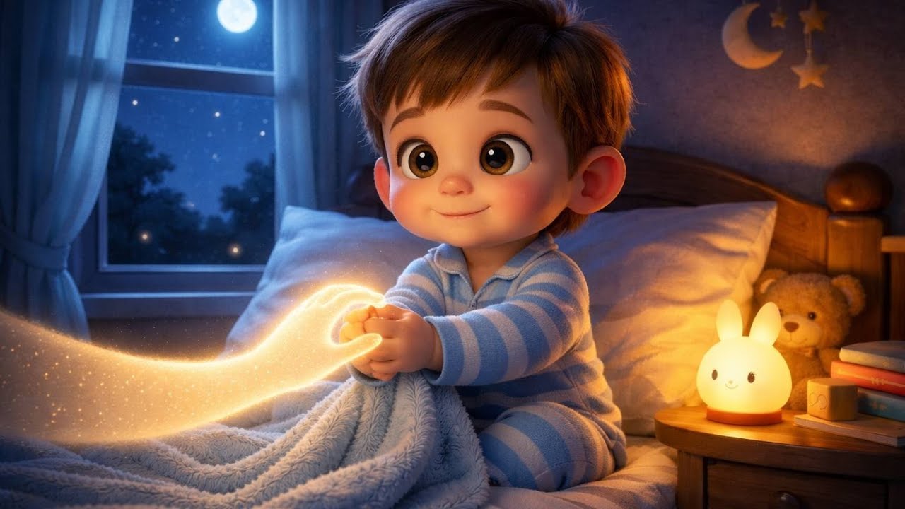 Jesus Holds My Hand 🌙 Christian Lullaby for Toddlers to Sleep Peacefully
