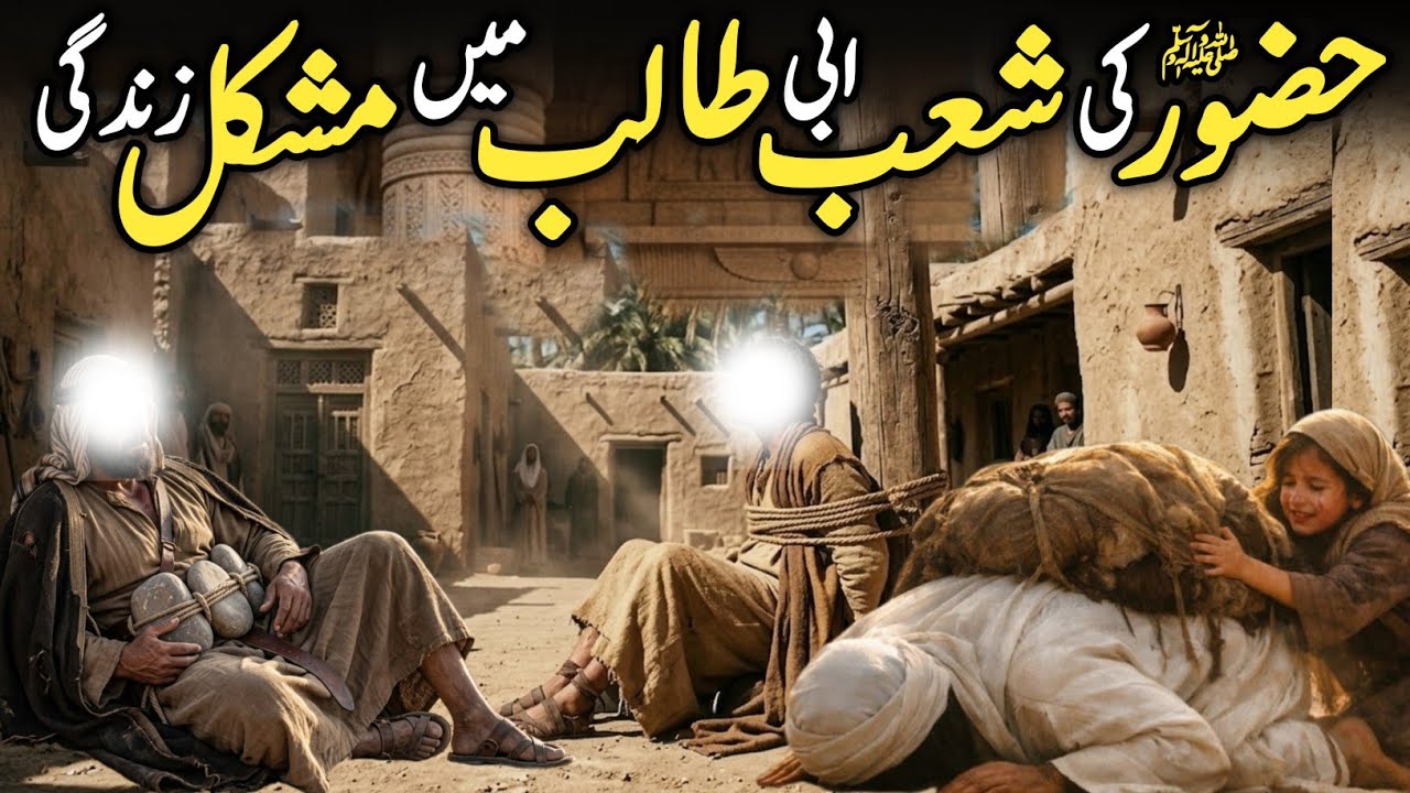 Shaib e Abi Talib Ka Waqiya | Boycott of Shi'b Abi Talib | No Food, No Mercy to Prophet' Family 