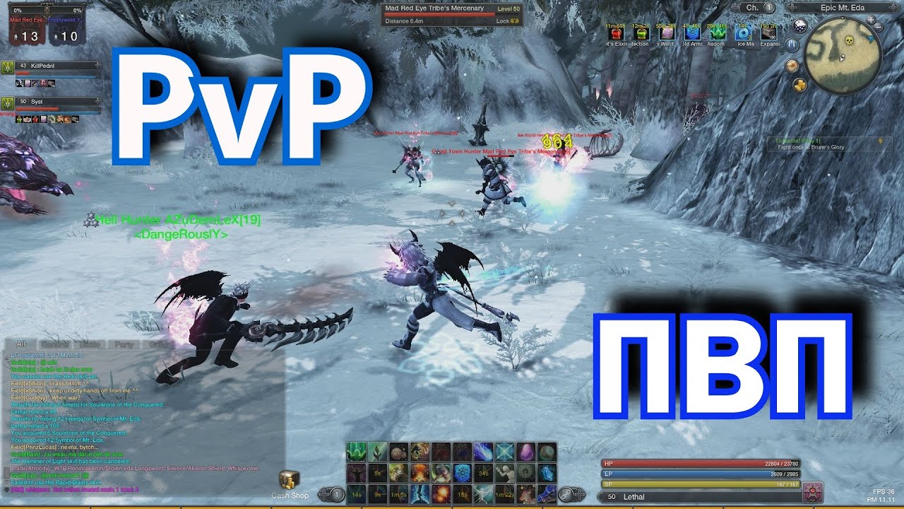 PvP RaiderZ Epic Mt Eda #5