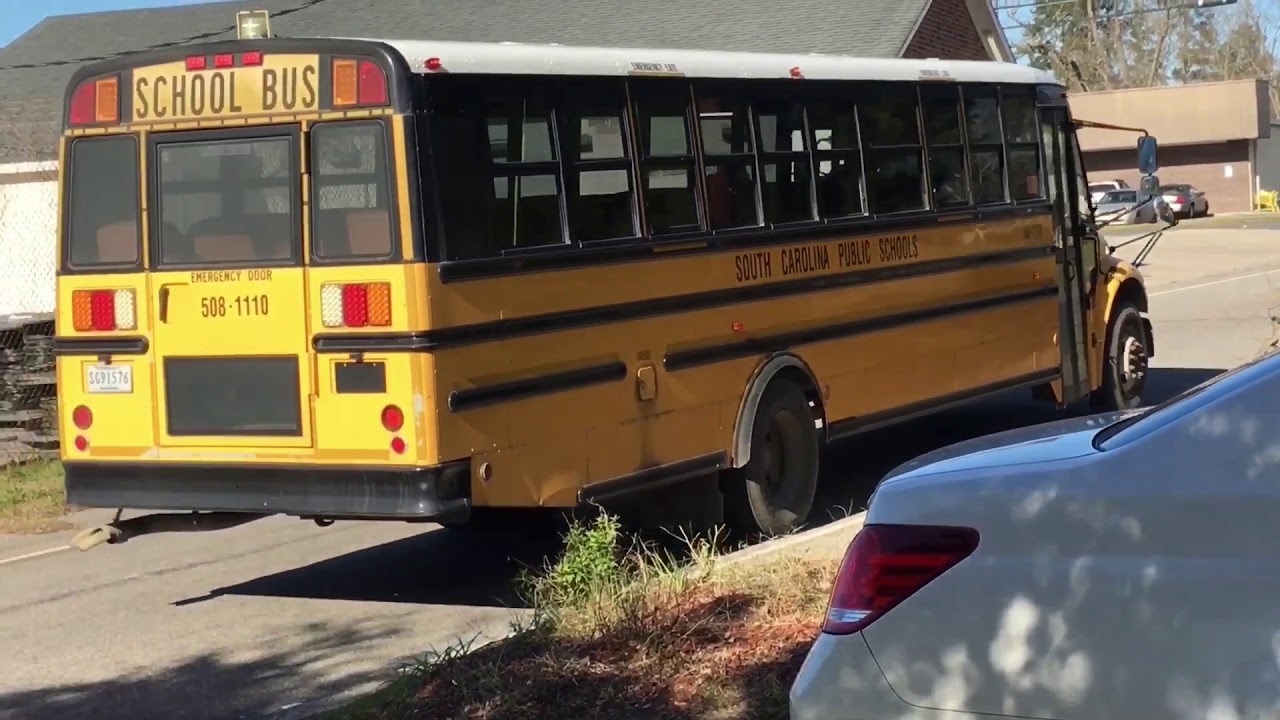 Various school buses