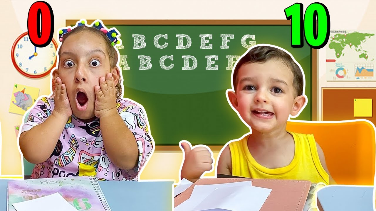 Maria Clara MC Divertida e João Pedro aprendem como ser Bons Amigos na Escola - Família MC Divertida