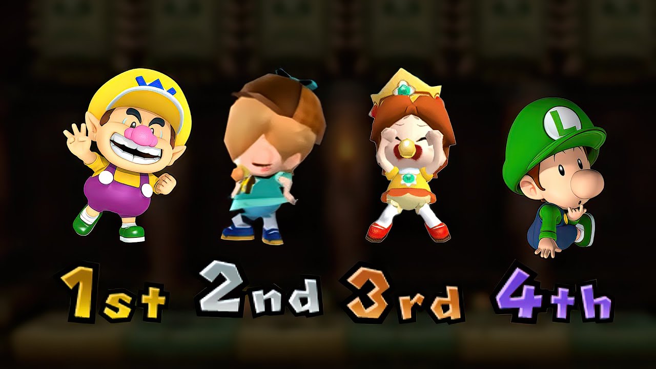 What Happens When Baby Wario Plays Mario Party 9 Minigames?