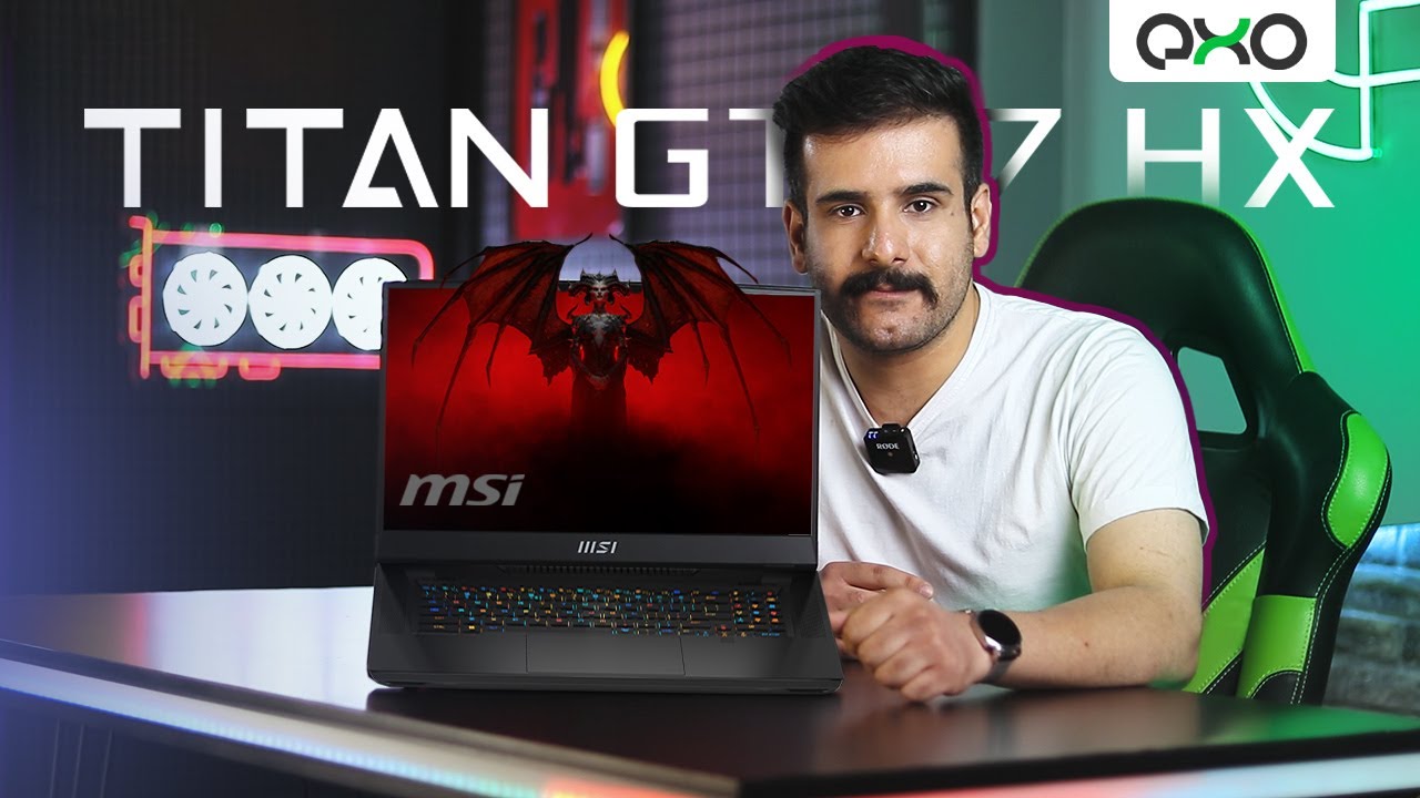 (Titan GT77 HX) بررسی قوی‌ترین لپ تاپ گیمینگ دنیا