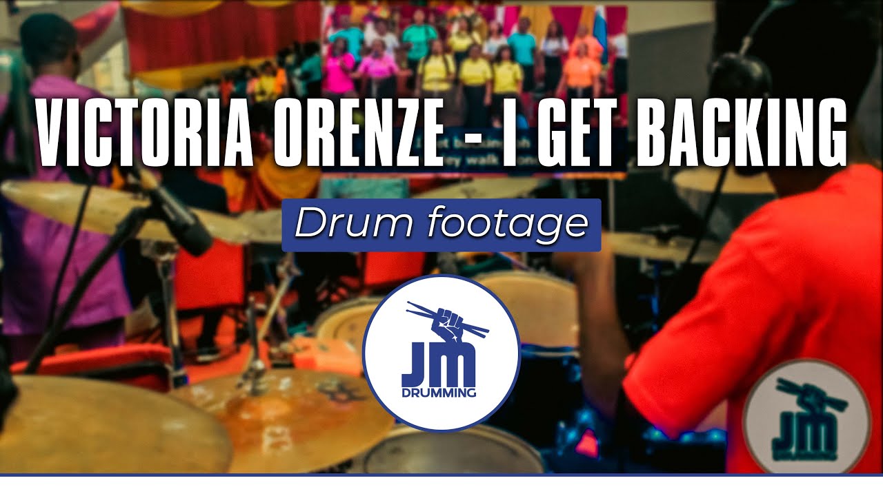 I GET BACKING - VICTORIA ORENZE (JM Drumming 🥁  ) 🙏🏾